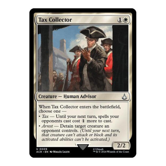 Tax Collector (ACR) #9 Uncommon (Foil Lightly Played) Universes Beyond: Assassin's Creed Magic: The Gathering: 2024