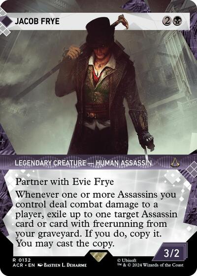 Jacob Frye Showcase (ACR) #132 Rare (Lightly Played) Universes Beyond: Assassin's Creed Magic: The Gathering: 2024