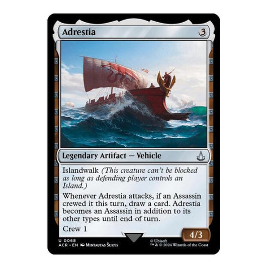 Adrestia (ACR) #68 Uncommon (Lightly Played) Universes Beyond: Assassin's Creed Magic: The Gathering: 2024