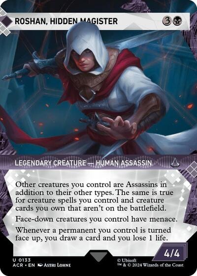 Roshan Hidden Magister Showcase (ACR) #133 Uncommon (Lightly Played) Universes Beyond: Assassin's Creed Magic: The Gathering: 2024