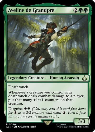 Aveline de Grandpre (ACR) #40 Rare (Lightly Played) Universes Beyond: Assassin's Creed Magic: The Gathering: 2024