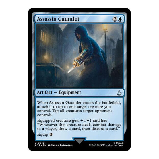 Assassin Gauntlet (ACR) #12 Uncommon Universes Beyond: Assassin's Creed Magic: The Gathering: 2024