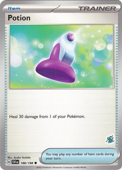 Potion - Darkrai Deck (BA24) #188/198 Common (Moderately Played) Battle Academy 2024 Pokemon: 2024
