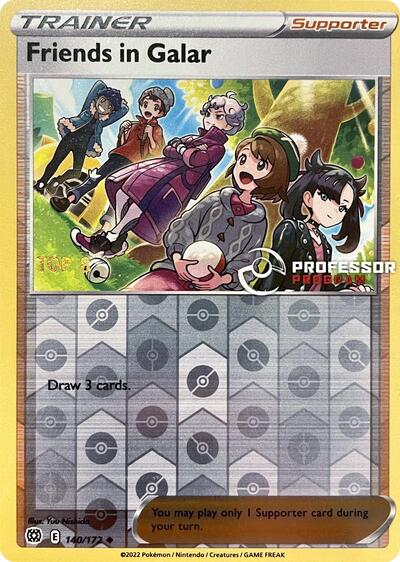 Friends in Galar - 140/172 (2022) (PPP) #140/172 Uncommon (Reverse Holofoil Lightly Played) Professor Program Promos Pokemon: 2026