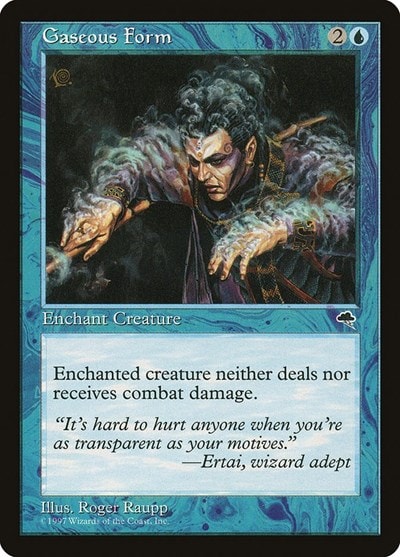 Gaseous Form (TMP) #65 Common (Lightly Played) Tempest Magic: The Gathering: 1997
