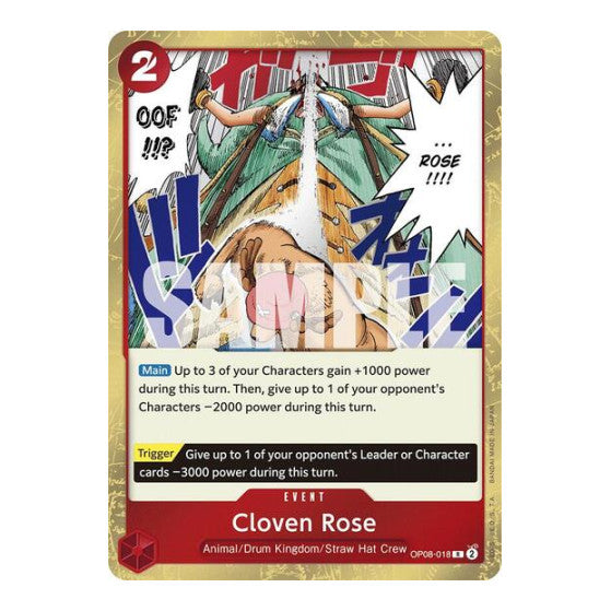 Cloven Rose (OP08) #OP08-018 Rare Two Legends One Piece Card Game: 2024