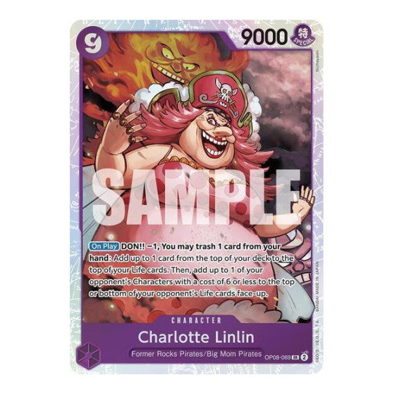 Charlotte Linlin (OP08) #OP08-069 Super Rare (Foil Near Mint) Two Legends One Piece Card Game: 2024