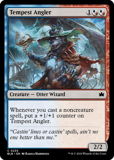 Tempest Angler (BLB) #235 Common (Lightly Played) Bloomburrow Magic: The Gathering: 2024