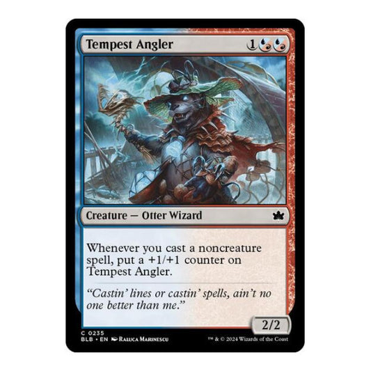 Tempest Angler (BLB) #235 Common (Lightly Played) Bloomburrow Magic: The Gathering: 2024