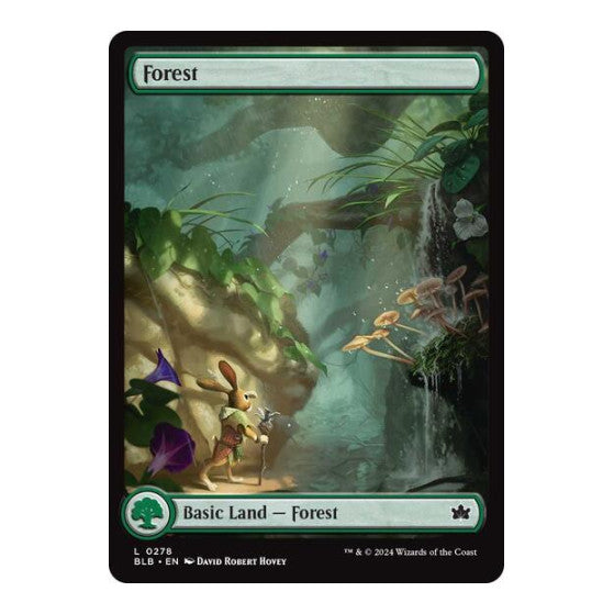 Forest (0278) (BLB) #278 Land Bloomburrow Magic: The Gathering: 2024