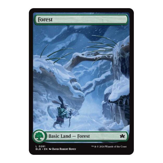 Forest (0281) (BLB) #281 Land (Lightly Played) Bloomburrow Magic: The Gathering: 2024