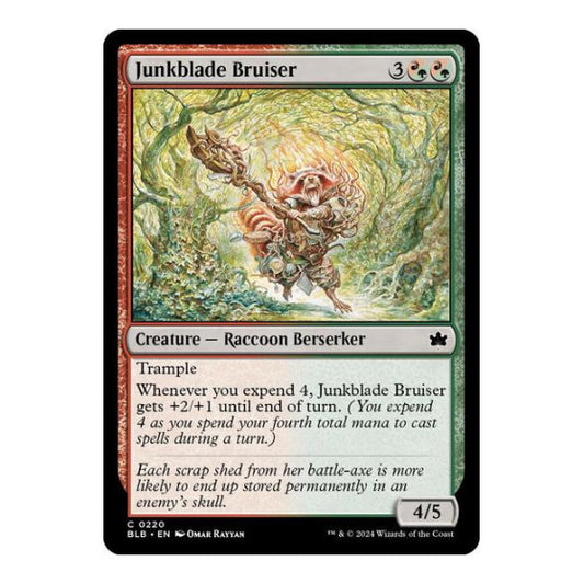 Junkblade Bruiser (BLB) #220 Common (Lightly Played) Bloomburrow Magic: The Gathering: 2024