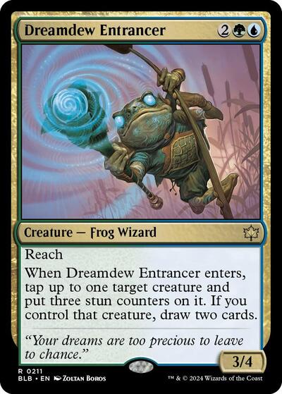 Dreamdew Entrancer (BLB) #211 Rare (Lightly Played) Bloomburrow Magic: The Gathering: 2024
