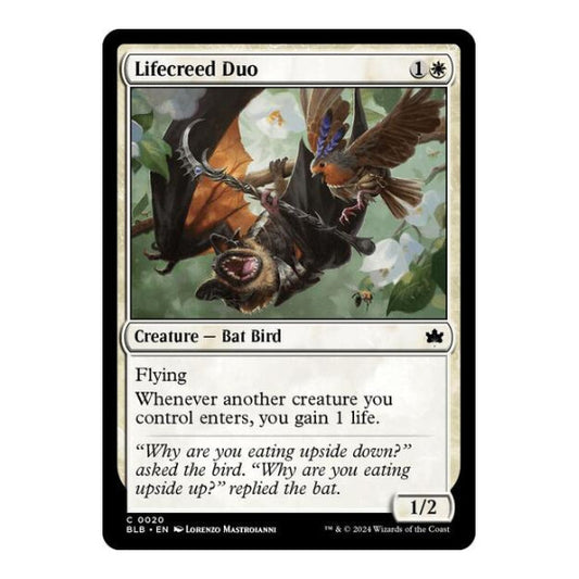 Lifecreed Duo (BLB) #20 Common (Lightly Played) Bloomburrow Magic: The Gathering: 2024