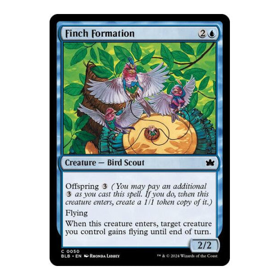 Finch Formation (BLB) #50 Common Bloomburrow Magic: The Gathering: 2024