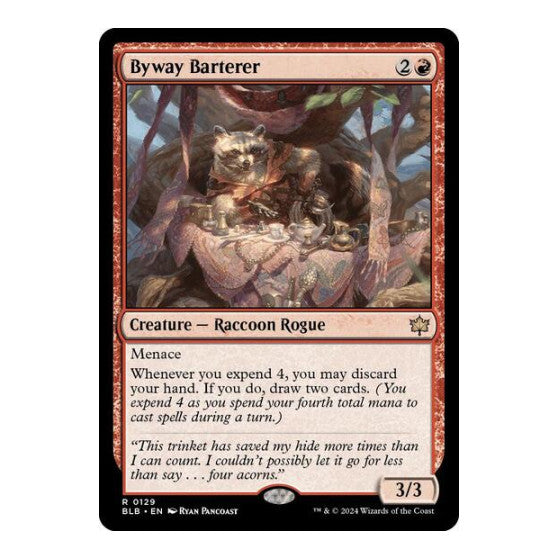 Byway Barterer (BLB) #129 Rare (Lightly Played) Bloomburrow Magic: The Gathering: 2024