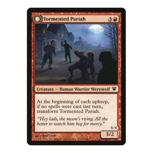 Tormented Pariah (ISD) #165 Common (Lightly Played) Innistrad Magic: The Gathering: 2011