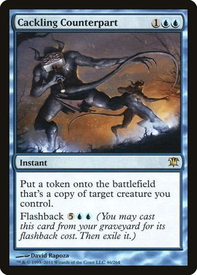 Cackling Counterpart (ISD) #46 Rare (Lightly Played) Innistrad Magic: The Gathering: 2011