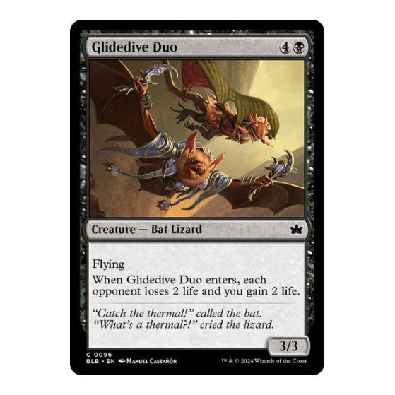 Glidedive Duo (BLB) #96 Common Bloomburrow Magic: The Gathering: 2024