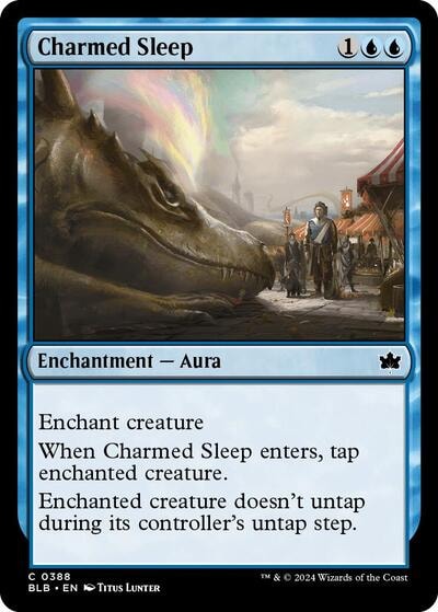 Charmed Sleep (BLB) #388 Common (Lightly Played) Bloomburrow Magic: The Gathering: 2024