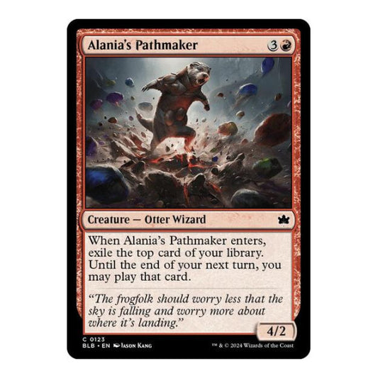 Alania's Pathmaker (BLB) #123 Common Bloomburrow Magic: The Gathering: 2024