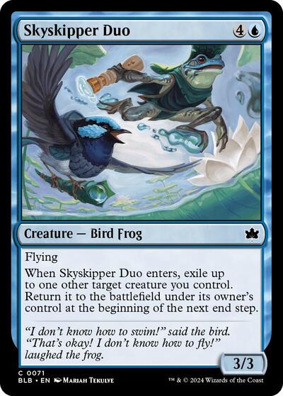 Skyskipper Duo (BLB) #71 Common (Lightly Played) Bloomburrow Magic: The Gathering: 2024