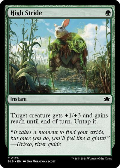 High Stride (BLB) #176 Common (Lightly Played) Bloomburrow Magic: The Gathering: 2024
