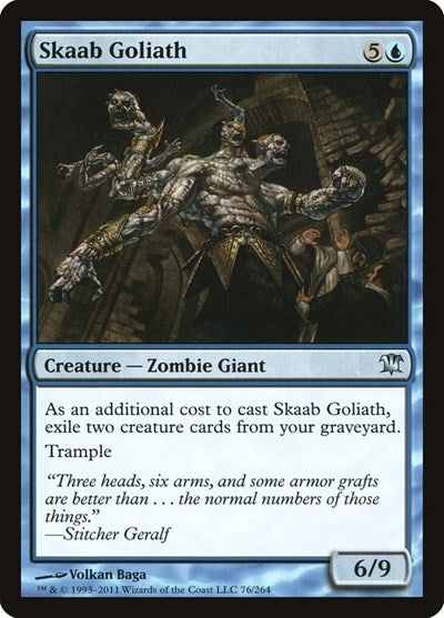 Skaab Goliath (ISD) #76 Uncommon (Foil Lightly Played) Innistrad Magic: The Gathering: 2011