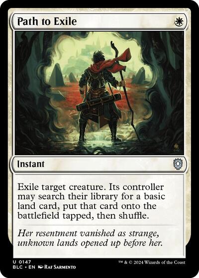 Path to Exile (BLC) #147 Uncommon (Near Mint) Commander: Bloomburrow Magic: 2024