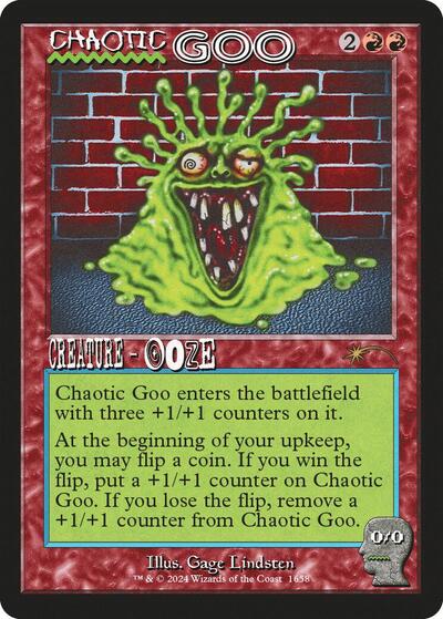 Chaotic Goo (SLD) #1658 Rare (Lightly Played) Secret Lair Drop Series Magic: The Gathering: 2026