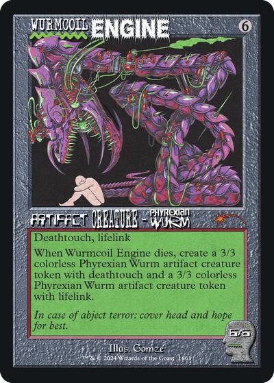 Wurmcoil Engine (SLD) #1661 Mythic Rare (Lightly Played) Secret Lair Drop Series Magic: 2026