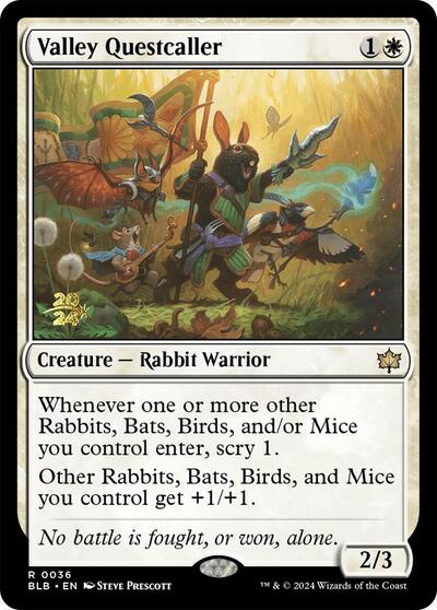 Valley Questcaller (PRE) #36s Rare (Foil Near Mint) Prerelease Cards Magic: 2026