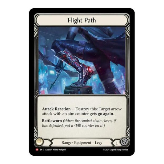 Flight Path (ADA) #AAZ007 Majestic (Rainbow Foil Near Mint) Armory Deck: Azalea Flesh and Blood TCG: 2024