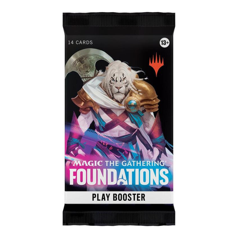 Magic: The Gathering Foundations - Play Booster Pack (FDN) (Unopened) Foundations Magic: The Gathering: 2024