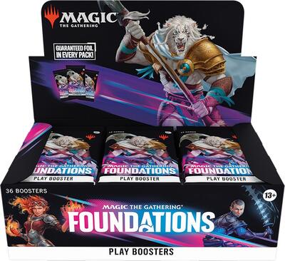 Magic: The Gathering Foundations - Play Booster Display (FDN) (Unopened) Foundations Magic: The Gathering: 2024