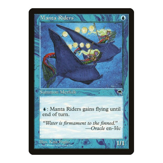 Manta Riders (TMP) #74 Common (Lightly Played) Tempest Magic: The Gathering: 1997