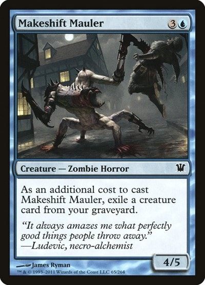 Makeshift Mauler (ISD) #65 Common (Lightly Played) Innistrad Magic: The Gathering: 2011