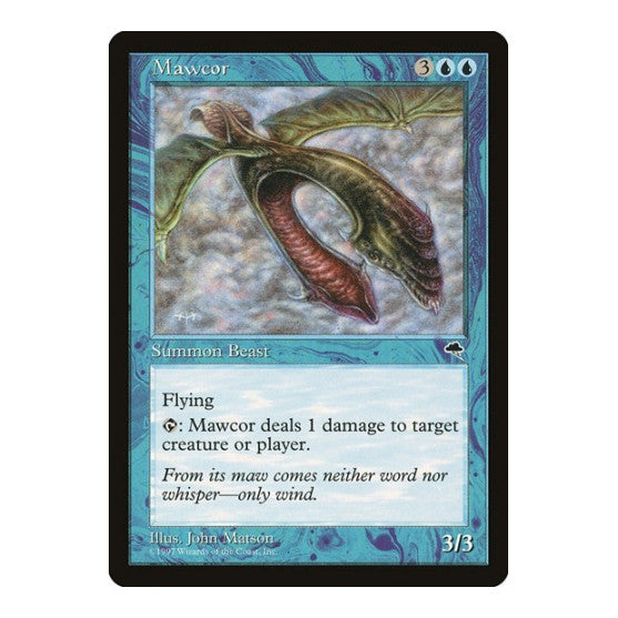 Mawcor (TMP) #75 Rare (Moderately Played) Tempest Magic: The Gathering: 1997