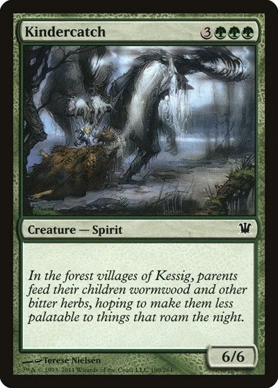 Kindercatch (ISD) #190 Common (Moderately Played) Innistrad Magic: The Gathering: 2011