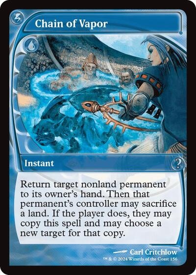 Chain of Vapor Future Sight (MB2) #156 Uncommon (Near Mint) Mystery Booster 2 Magic: The Gathering: 2024