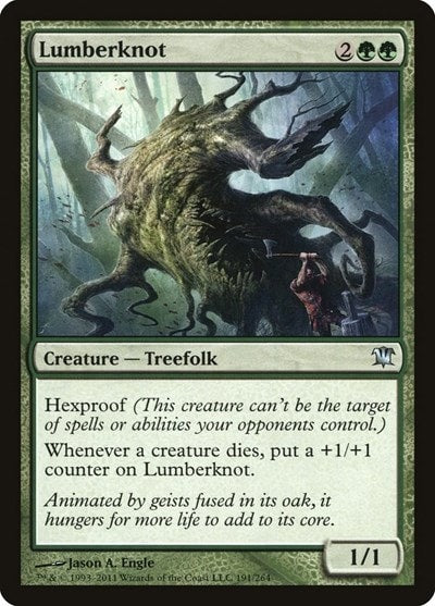 Lumberknot (ISD) #191 Uncommon (Moderately Played) Innistrad Magic: The Gathering: 2011