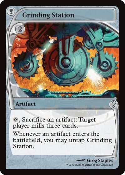 Grinding Station Future Sight (MB2) #223 Uncommon (Near Mint) Mystery Booster 2 Magic: The Gathering: 2024