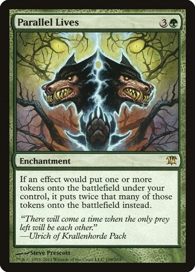 Parallel Lives (ISD) #199 Rare (Near Mint) Innistrad Magic: The Gathering: 2011