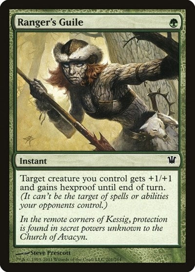 Rangers Guile (ISD) #201 Common (Moderately Played) Innistrad Magic: The Gathering: 2011