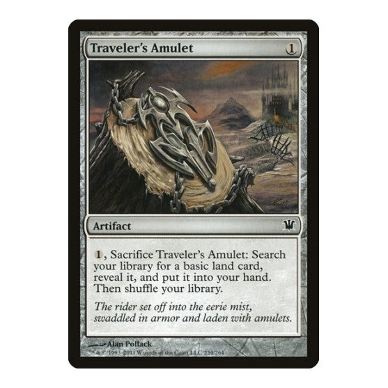 Travelers Amulet (ISD) #234 Common (Lightly Played) Innistrad Magic: The Gathering: 2011
