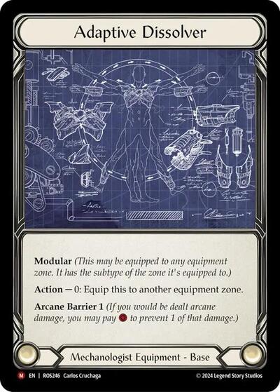 Adaptive Dissolver (ROS) #ROS246 Majestic (Near Mint) Rosetta Flesh & Blood TCG: 2024