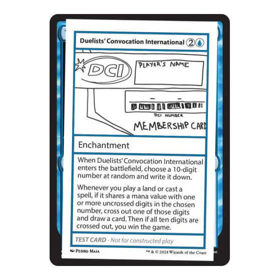 Duelists Convocation International (MB2PC) #529 Special (Lightly Played) Mystery Booster 2 Playtest Cards Magic: The Gathering: 2024