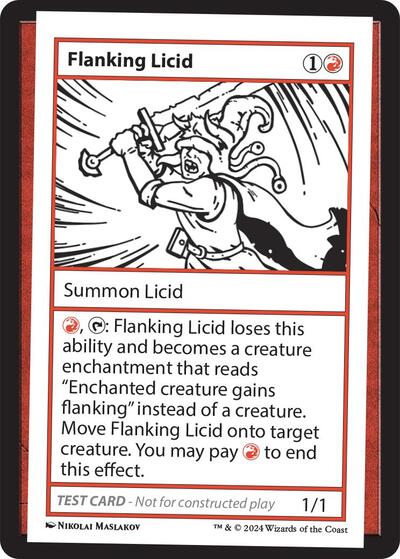 Flanking Licid (MB2PC) #562 Special (Lightly Played) Mystery Booster 2 Playtest Cards Magic: The Gathering: 2024