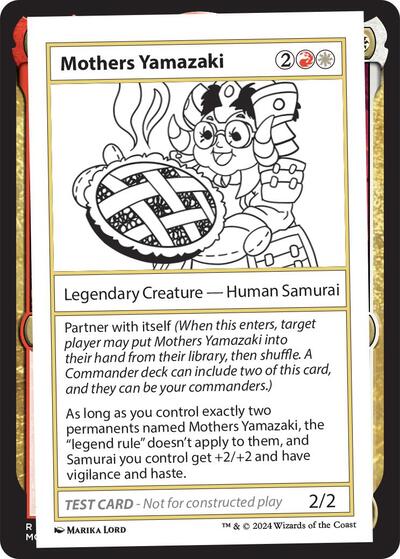 Mothers Yamazaki (MB2PC) #598 Special (Lightly Played) Mystery Booster 2 Playtest Cards Magic: The Gathering: 2024