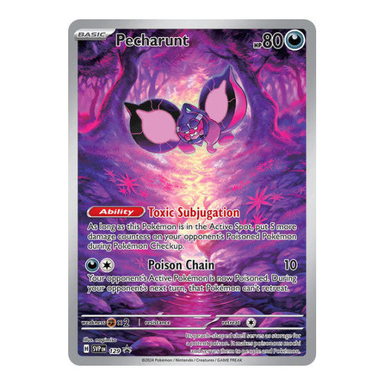 Pecharunt 129 (SVP) #129 Promo (Holofoil Lightly Played) SV: Scarlet & Violet Promo Cards Pokemon: 2023